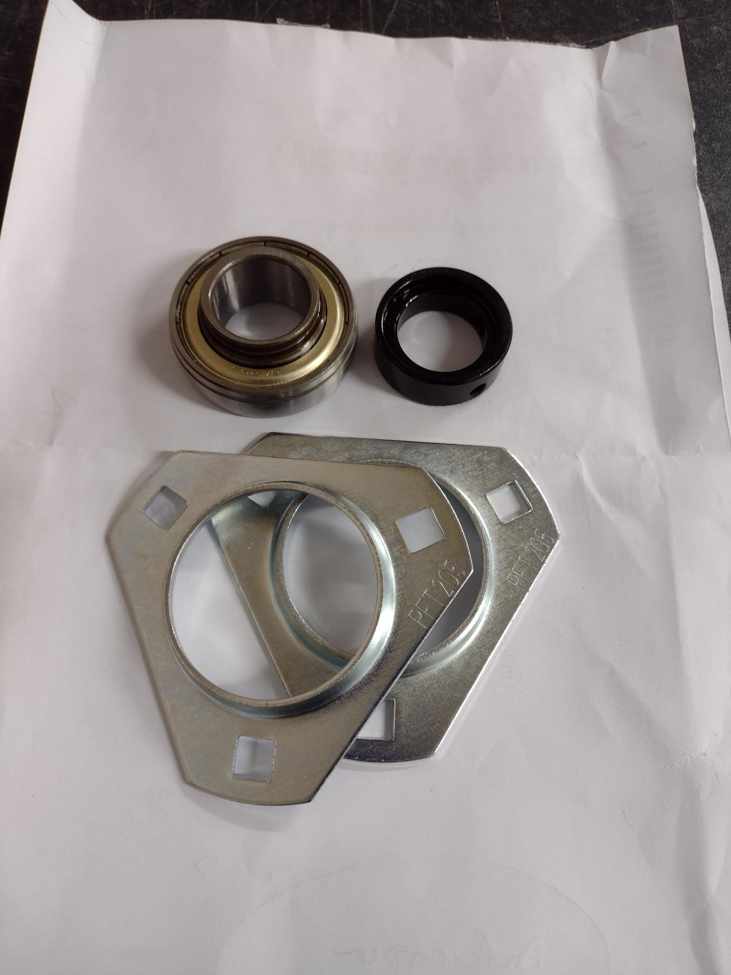 Hyva Skip Loader Auto Sheet Flanged Roller Bearing Kit