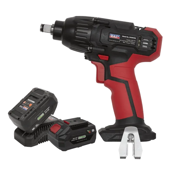 20V SV20 Series 1/2"Sq Drive Impact Wrench 230Nm - 2 Batteries