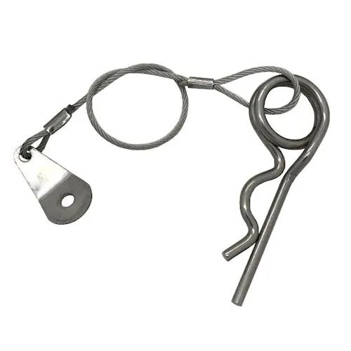 3.6mm Stainless Steel Double R Clip with Retaining Wire & Tab