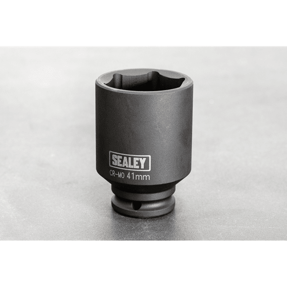 Sealey Deep Impact Socket 1/2"Sq Drive 41mm