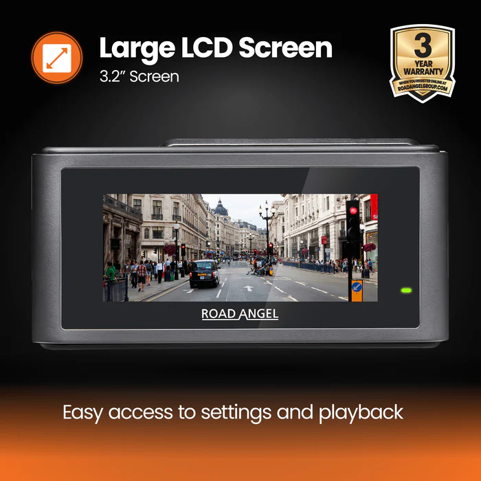 Halo Guardian 2K+ Dual Dash Cam with 3.2" Screen, Parking Mode & Quick Release mounting - Image 8