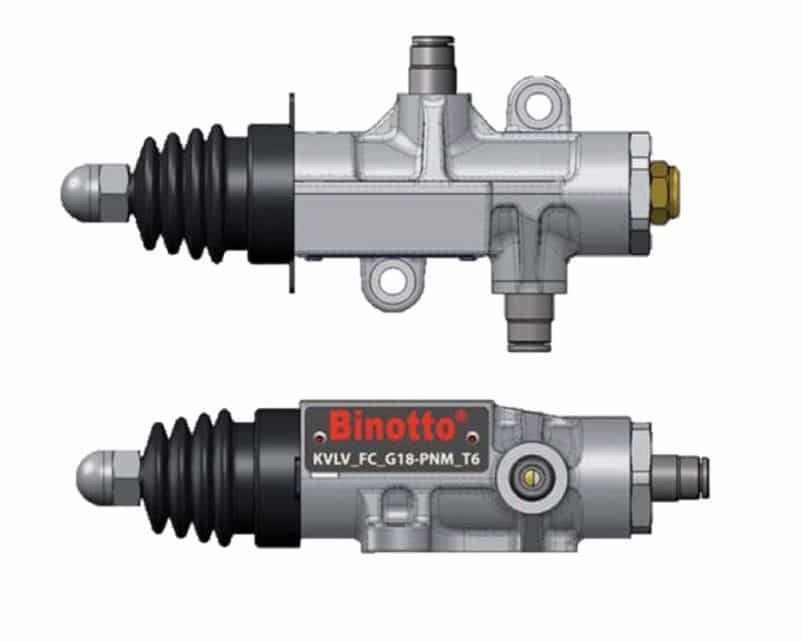Binotto Pneumatic end of stroke knock off valve FNC4610000A0200101