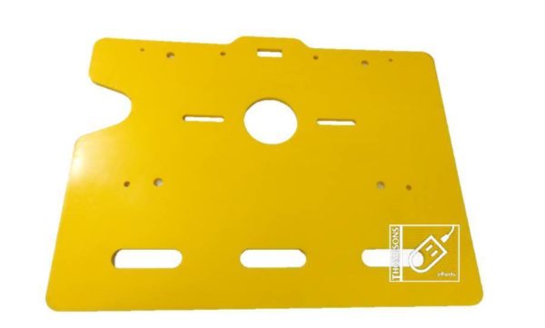 Thompsons Small Rear Light Mounting Plate. 438mm(W)x340mm(H)x6mm(D ...