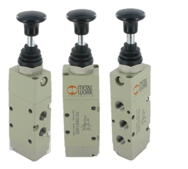 Push/Pull Manually-actuated control valve 7010001600 MW valve MAV25-PPB-OO 5/2-1/8"