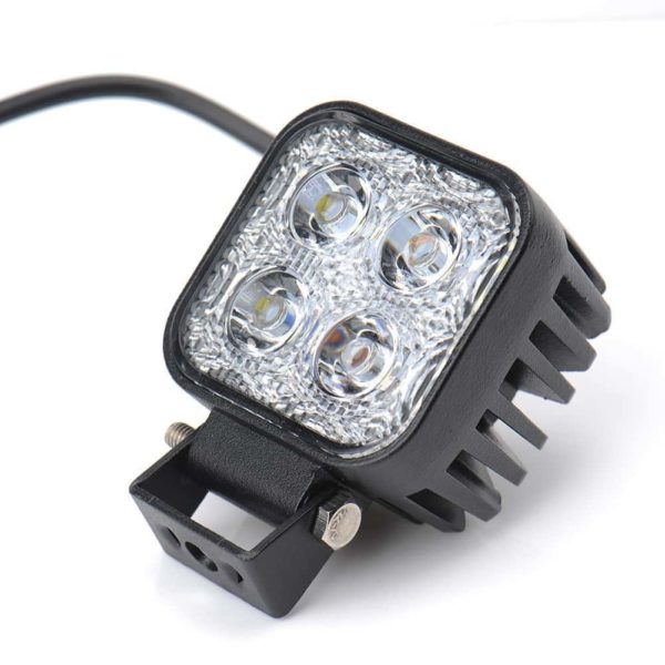 12W LED Work Light Lamp Flood Beam, 12V