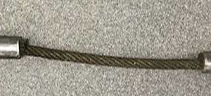 HD Underfloor Lifting Gear Safety Cable 20mm (Dia) x 1030mm(L)