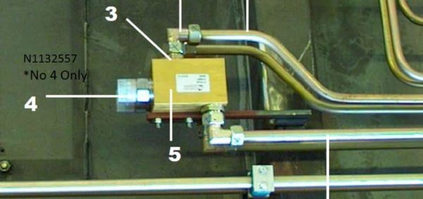 Hyva N1132557 CART HOLDING MAIN ARM 3:1 (Skiploader)