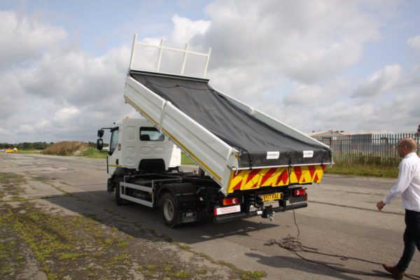 Harsh Pulltarp Complete Kit c/w Steel Housing, Vinyl Tarp - Image 3