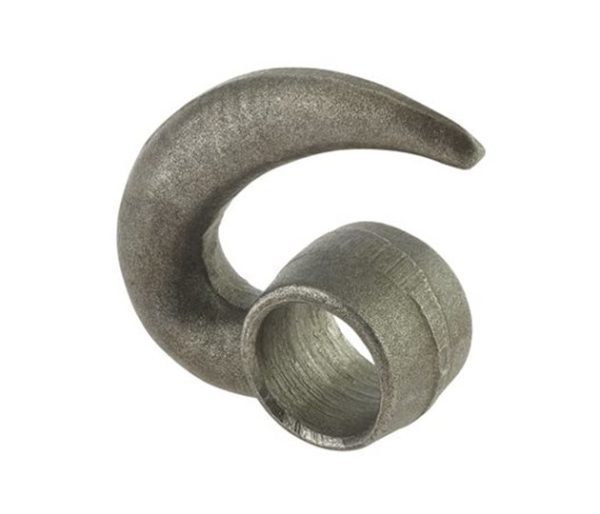 Tailboard Locking Bar Hook - Self Colour Weld On, Ø26.2mm