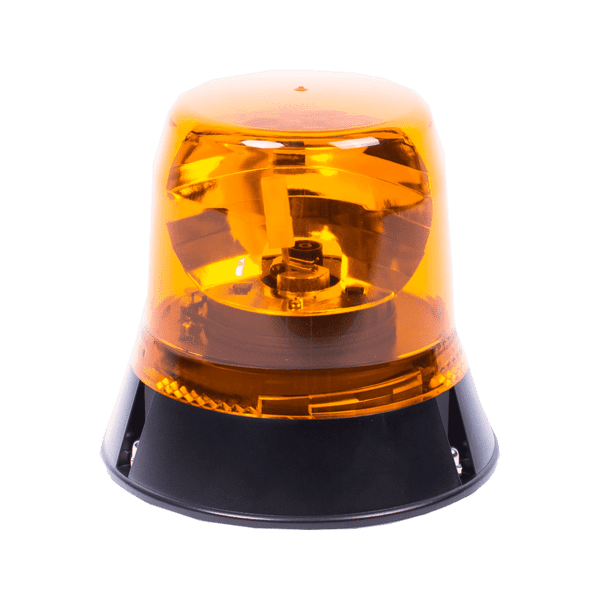 Ecco 400 Series Rotating Beacon 12/24V  1 Bolt Amber (ECE R65 ) ( No Bulb Supplied)