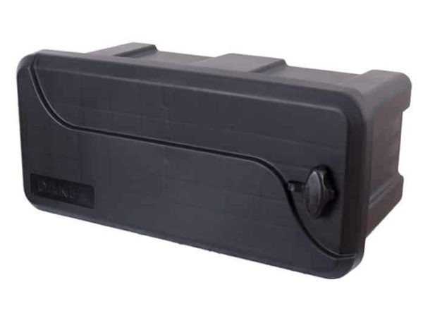 Daken Blackit Line Tool/Storage box 23ltr with one lock. 550(W) x 250(H) x 280(D)mm