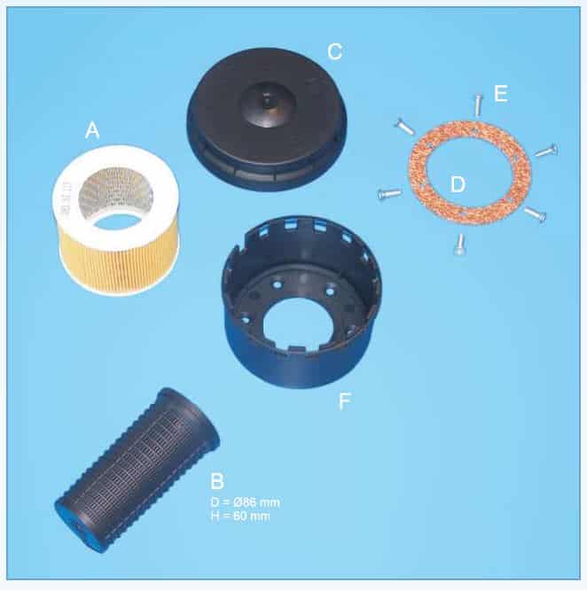 Hyva Tank Filler Cap Assembly Thompsons E Parts