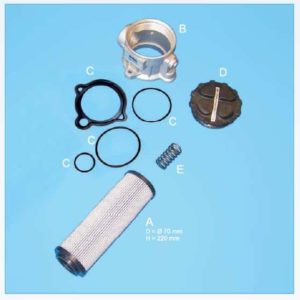 Hyva Tank Return Filter Unit & Filter Element. - Thompsons E Parts
