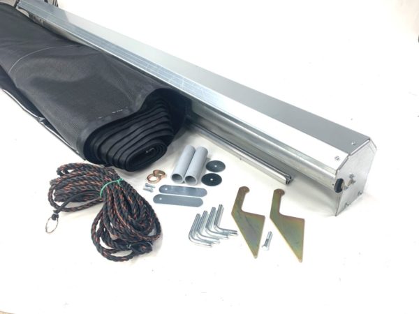Harsh Pulltarp Complete Kit c/w Steel Housing, Vinyl Tarp