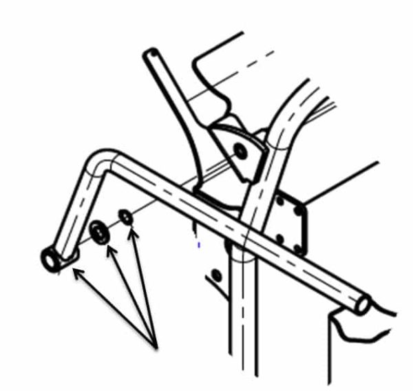 Palfinger Epsilon Platform Safety Bar