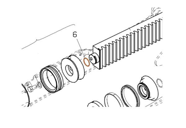 Palfinger PK Ring Slew Seal