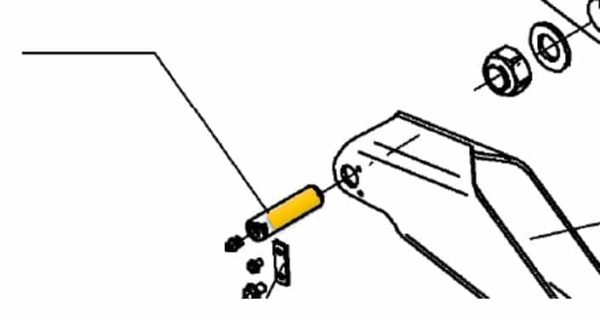 Kinshofer KM622 Clamshell Compensator Long Pin ø 40
