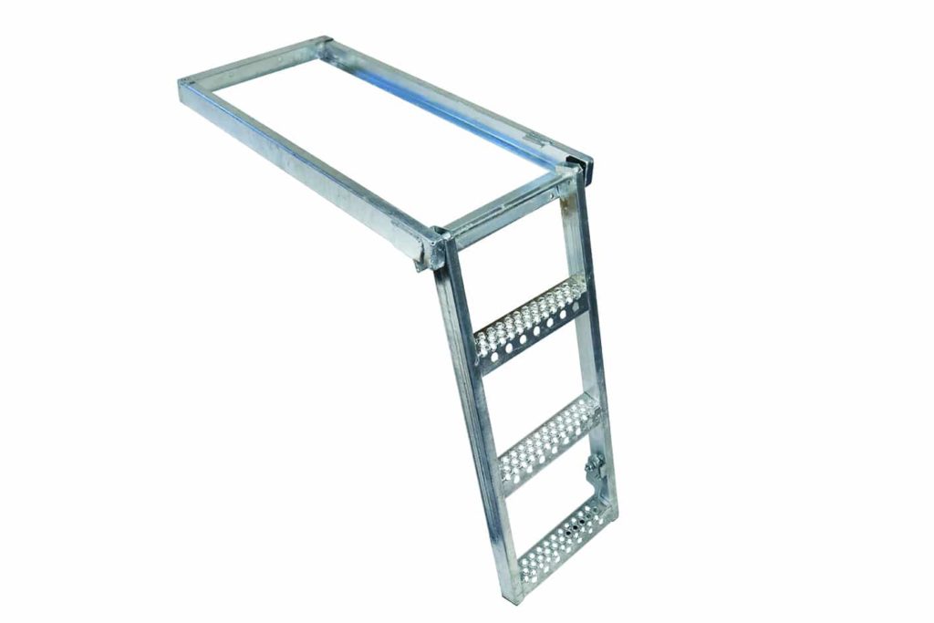 Underbody Access Step with 3 Rung (No platform) Fully Galvanized