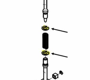 M-Series Palfinger Epsilon Crane Lever Locking Clip (Each)