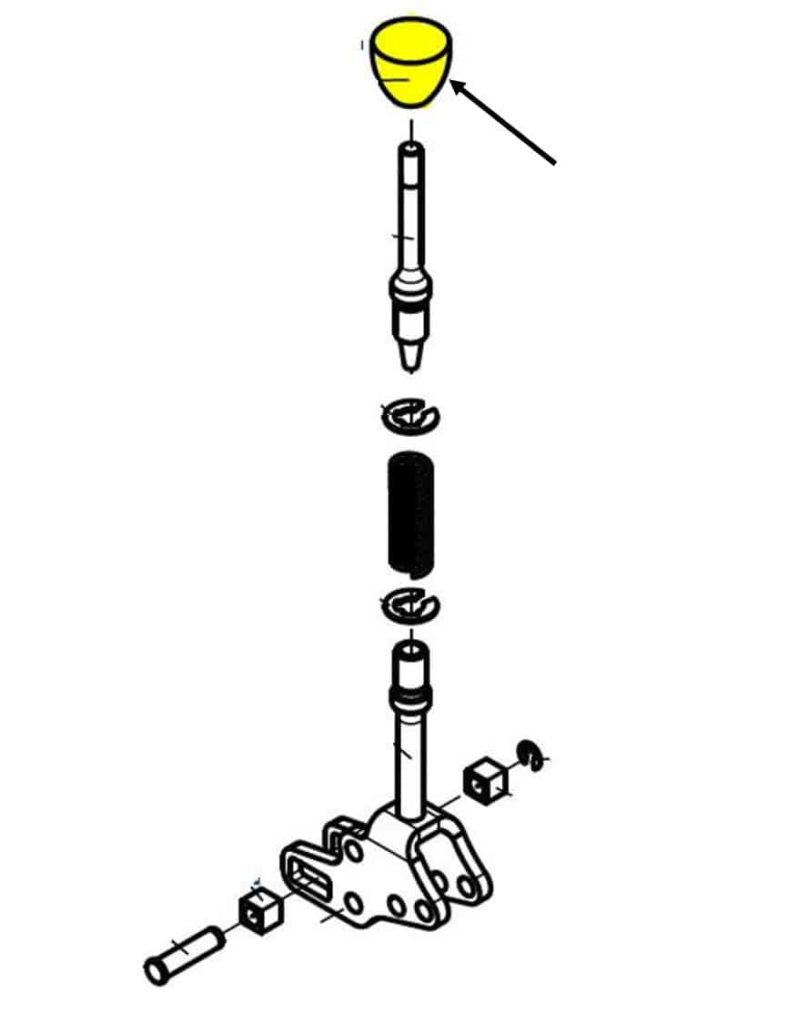 M/E Series Palfinger Epsilon Crane Lever Knob - Thompsons E Parts