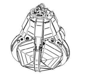 Kinshofer P22V Orange Peel Grab - Pin/Bush Set