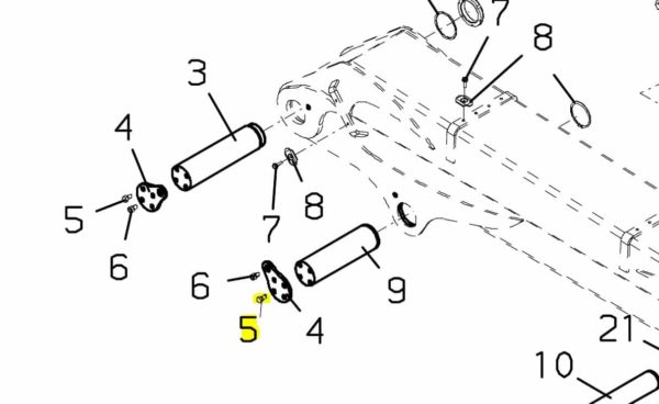 Palfinger E-Series E100-120 Screw Each