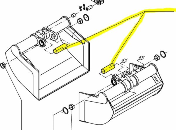 599050255 Spreader/Spacer Tube KM622 (EACH) - Image 2