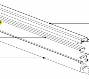Hyva NG2012 Skip Loader 12T- Ram Guard Support