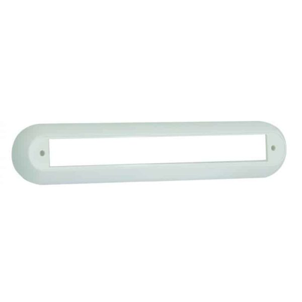 235 Series Single Surface Mounting Bracket – White