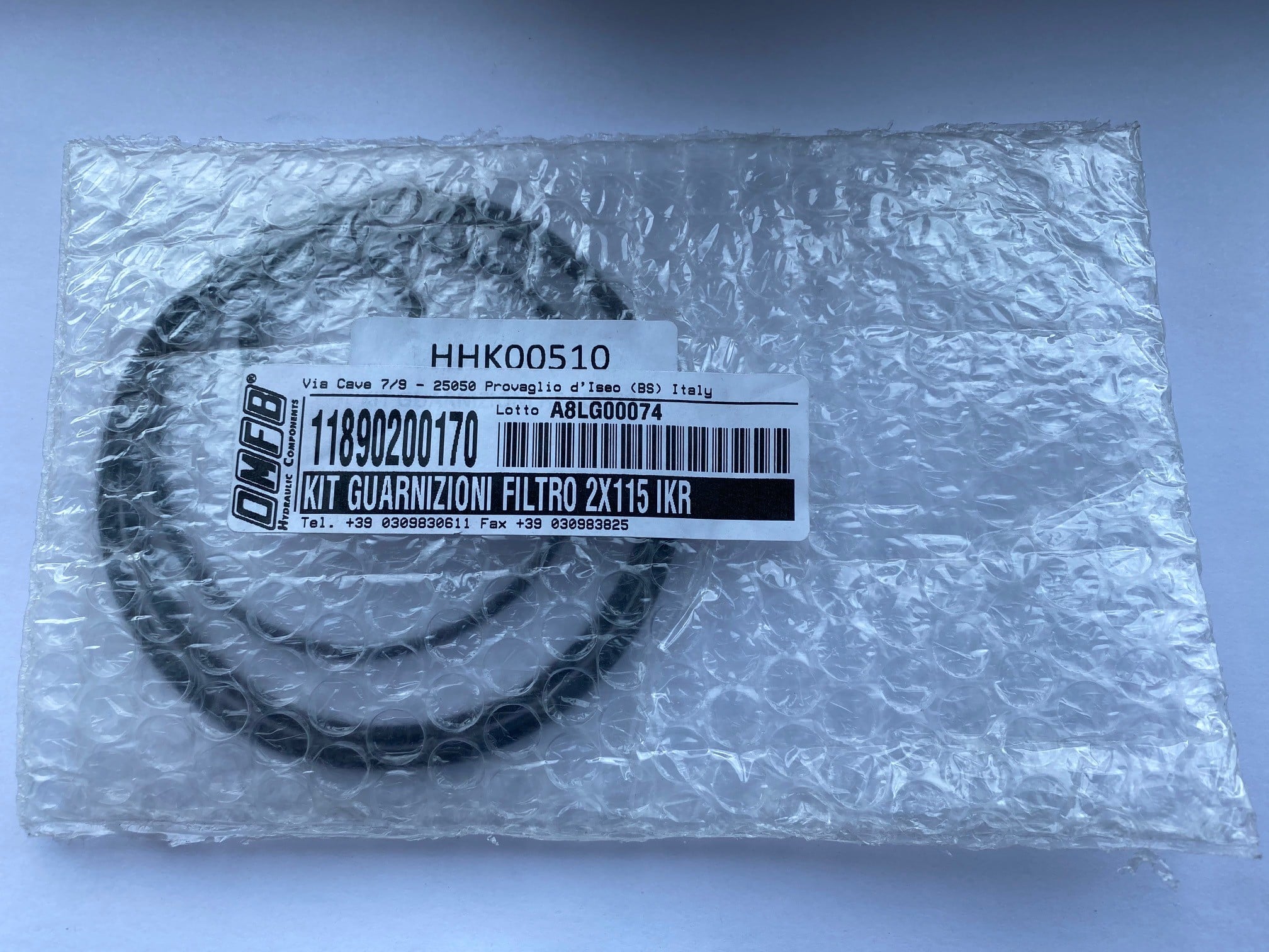 O Ring Seal Kit For Omfb Filters Thompsons E Parts