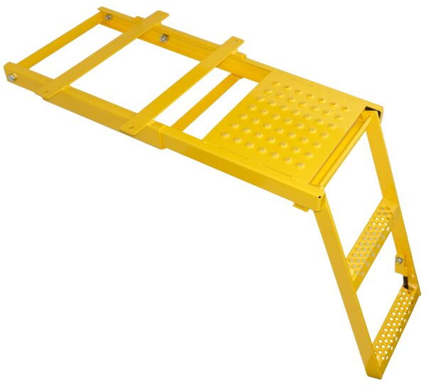 2 Rung Complete With Platform - Fully Galvanized / Yellow Painted