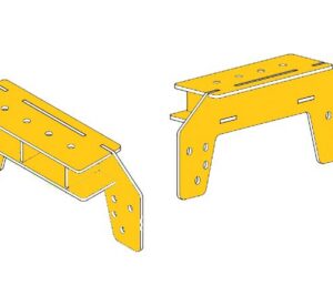 MAN Front Load Cell Gear Plate Assembly N/S