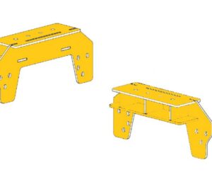 MAN Front Load Cell Gear Plate Assembly O/S