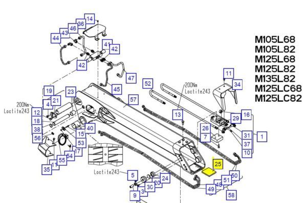 Palfinger Epsilon M-Series Guide Block #25