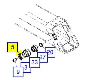 Palfinger M-Series M125 Adjuster Winder 50mm