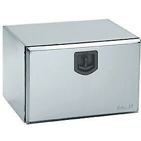 BAWER 30 Mono Matt Stainless Truck Tool Box 600Lx600Hx600Dmm c w lock