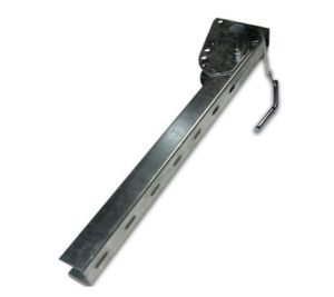 Sideguard Hinged Legs-Pre-Assembled Galvanized 700mm Drop