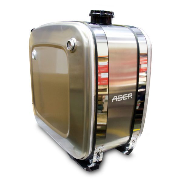 ABER Hydraulic Slimline Aluminium Side Mount Tank 180ltr c/w Fittings
