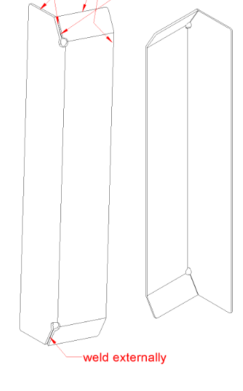 MAN Side Protection N/S Front End Rails - Thompsons E Parts