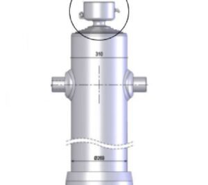BINOTTO 4MM SNAP RING.SPHERICAL FOR CUP UNDER FLOOR RAM