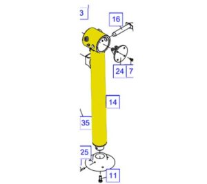 Palfinger M125LC Ram Stabiliser