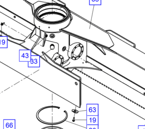Palfinger Epsilon M-Series Oil Sight Glass