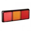 LED 100 Series–Triple Com Lamp–Black Stop/Tail/Indi/Fog