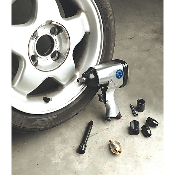 1/2"Sq Drive Air Impact Wrench Kit with Sockets Thompsons E Parts