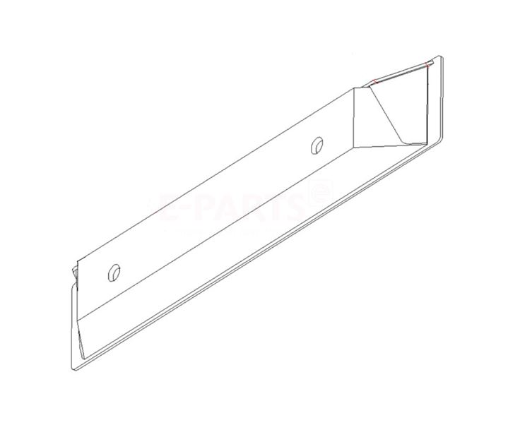 Thompsons Rear Push Bar c/w Timber Infill (NONE PAINTED) - Thompsons E ...