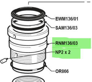 3/16” DIA X 1/8” LONG NYLON PELLET