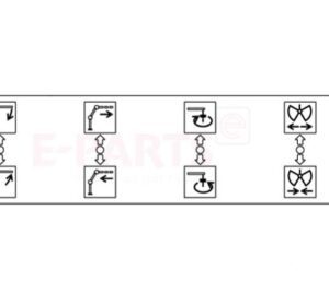 Palfinger M-Series HMF Lever Config Decal V/B