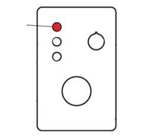 Palfinger M/E-Series Crane LED Indicator-Red