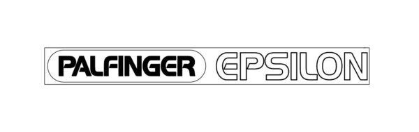 Palfinger M-Series Decal Palfinger Epsilon (S)