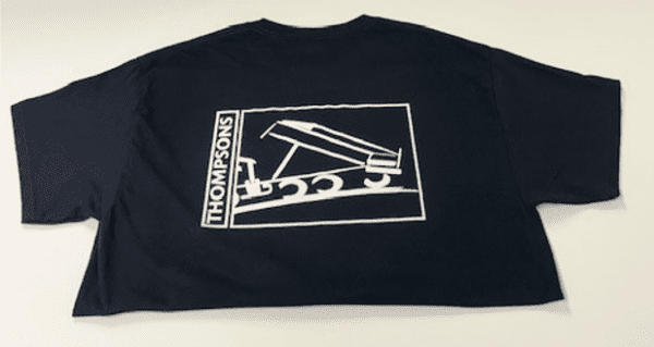 THOMPSONS (EAT-SLEEP-TIP) T-SHIRT BLACK - Image 4